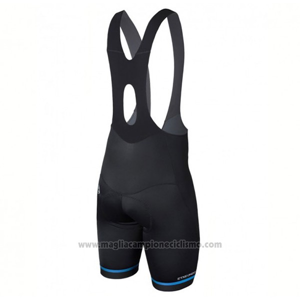 2017 Abbigliamento Ciclismo Etxeondo Neo Nero e Blu Manica Corta e Salopette
