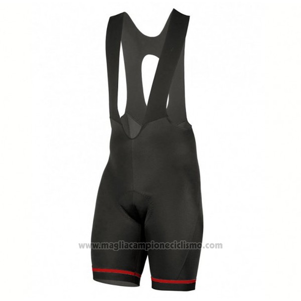 2017 Abbigliamento Ciclismo Etxeondo Neo Nero e Rosso Manica Corta e Salopette