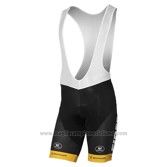 2017 Abbigliamento Ciclismo Telenet Fidea Lions Nero Manica Corta e Salopette