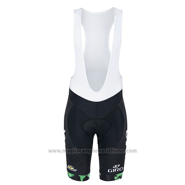 2017 Abbigliamento Ciclismo Wm3 Nero Manica Corta e Salopette