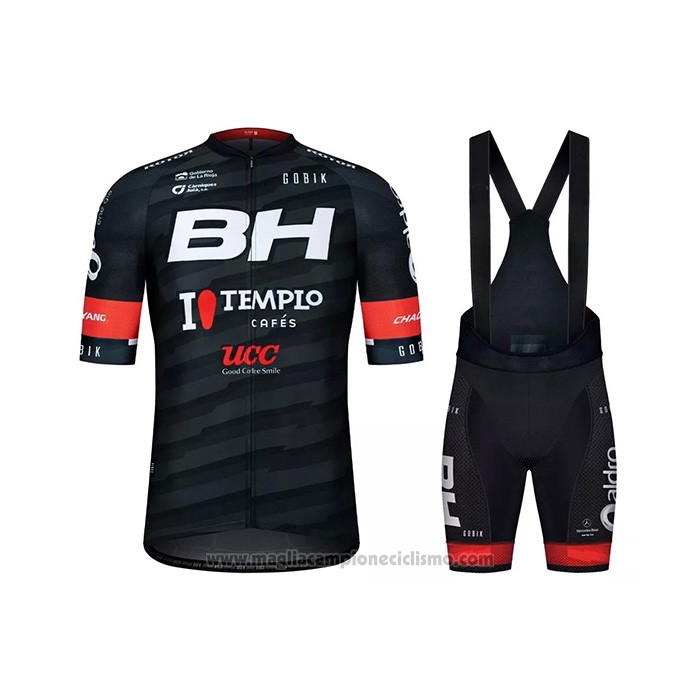 2021 Abbigliamento Ciclismo BH Templo Nero Manica Corta e Salopette