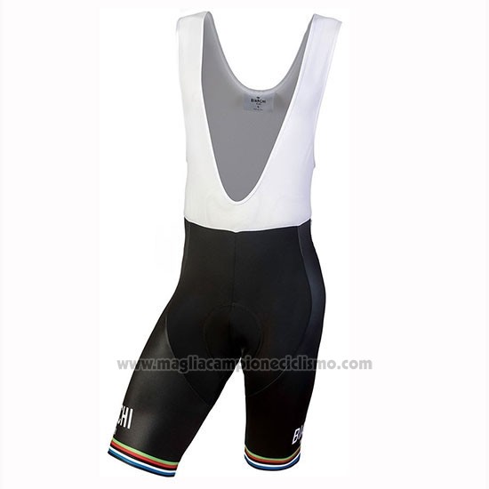 2019 Abbigliamento Ciclismo Bianchi MTX Nero Manica Corta e Salopette