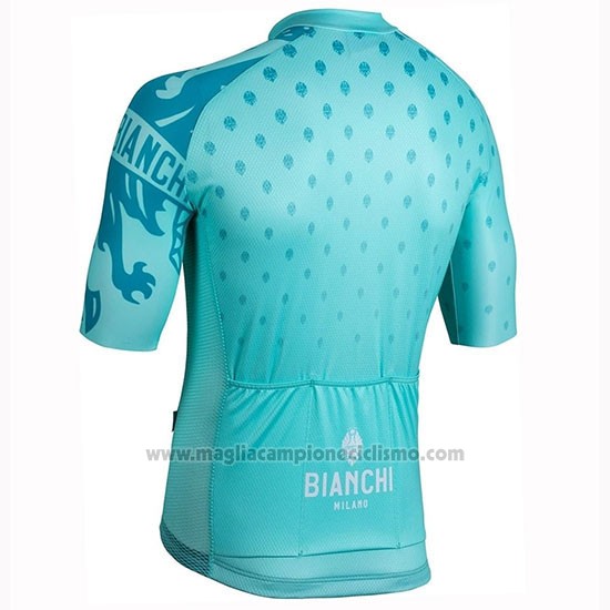 2019 Abbigliamento Ciclismo Bianchi MTX Verde Manica Corta e Salopette