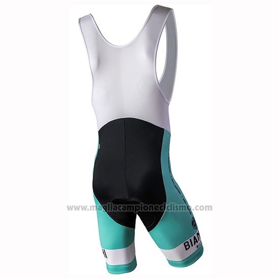2019 Abbigliamento Ciclismo Bianchi MTX Verde Manica Corta e Salopette