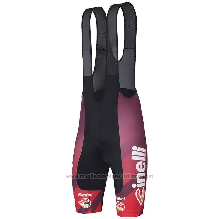 2018 Abbigliamento Ciclismo Cinelli Spento Rosso Manica Corta e Salopette