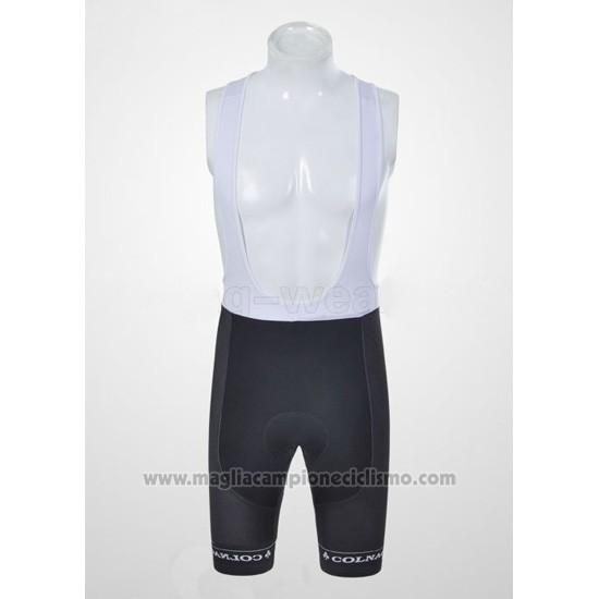 2011 Abbigliamento Ciclismo Colnago Bianco e Nero Manica Corta e Salopette