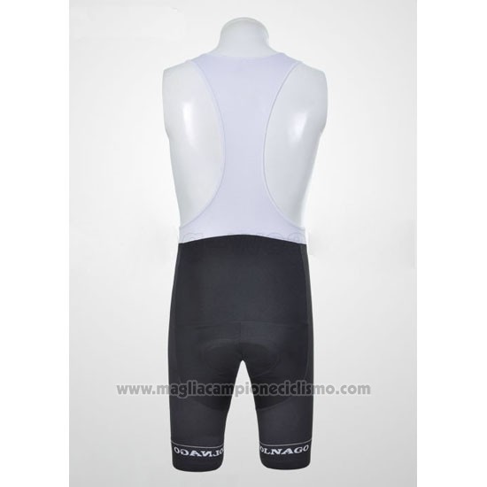 2011 Abbigliamento Ciclismo Colnago Nero e Bianco Manica Corta e Salopette