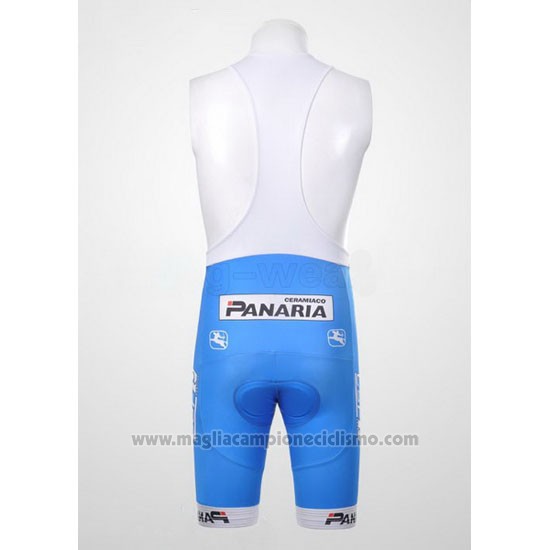 2012 Abbigliamento Ciclismo Colnago Celeste e Bianco Manica Corta e Salopette
