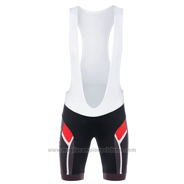 2017 Abbigliamento Ciclismo Ducati Corse Nero Manica Corta e Salopette