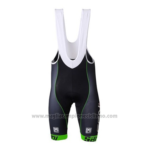 2016 Abbigliamento Ciclismo GCN Grigio e Verde Manica Corta e Salopette