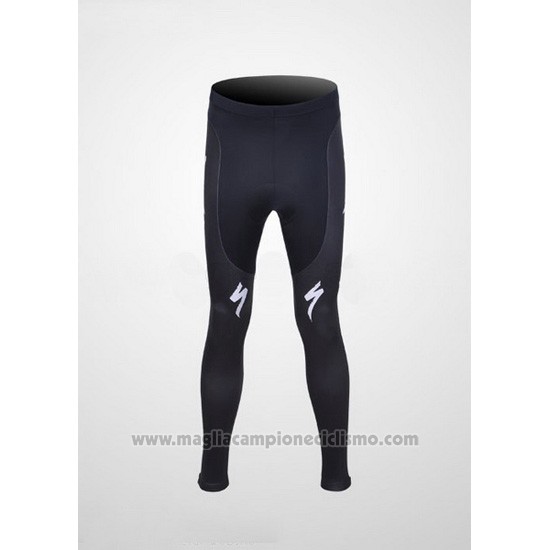 2011 Abbigliamento Ciclismo HTC Highroad Nero e Bianco Manica Lunga e Salopette