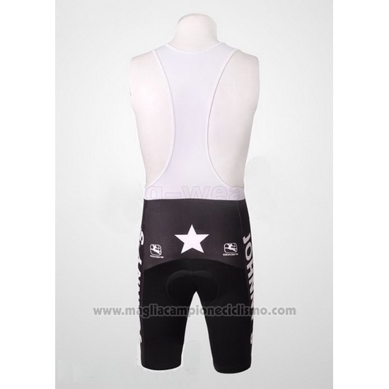 2010 Abbigliamento Ciclismo Johnnys Arancione e Nero Manica Corta e Salopette