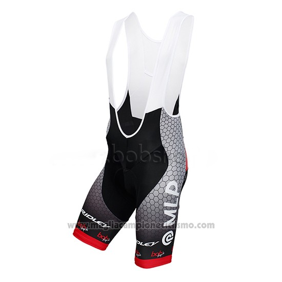 2013 Abbigliamento Ciclismo MLP Team Bergstrasse Grigio Manica Corta e Salopette