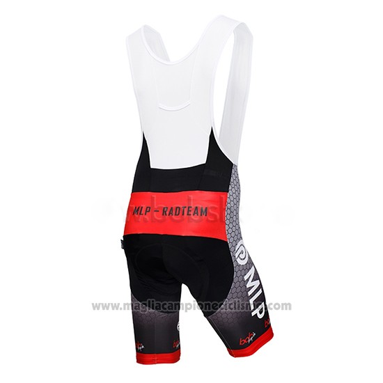 2013 Abbigliamento Ciclismo MLP Team Bergstrasse Grigio Manica Corta e Salopette