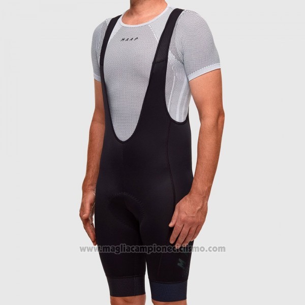 2017 Abbigliamento Ciclismo Maap Nero Manica Corta e Salopette