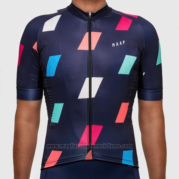 2017 Abbigliamento Ciclismo Maap Tilt Nero Manica Corta e Salopette
