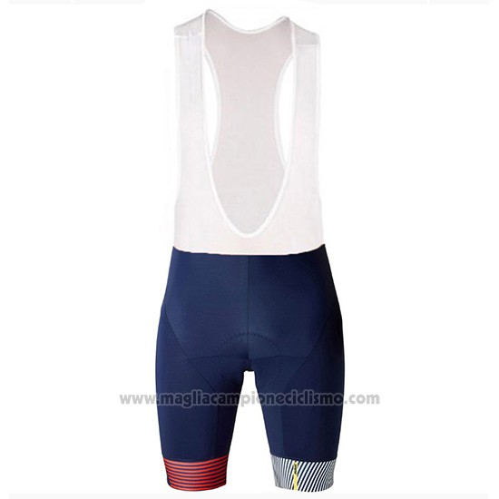 2018 Abbigliamento Ciclismo Mavic Cosmic LTD Spento Blu Manica Corta e Salopette