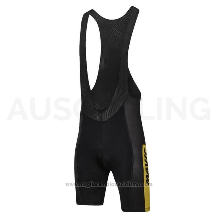 2018 Abbigliamento Ciclismo Mavic Marrone Manica Corta e Salopette