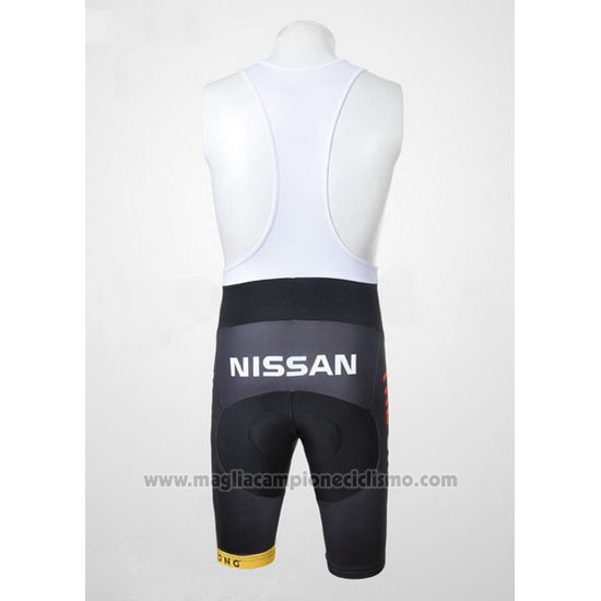 2011 Abbigliamento Ciclismo Radioshack Bianco e Rosso Manica Corta e Salopette