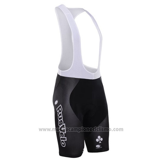 2015 Abbigliamento Ciclismo Rusvelo Rosso Manica Corta e Salopette