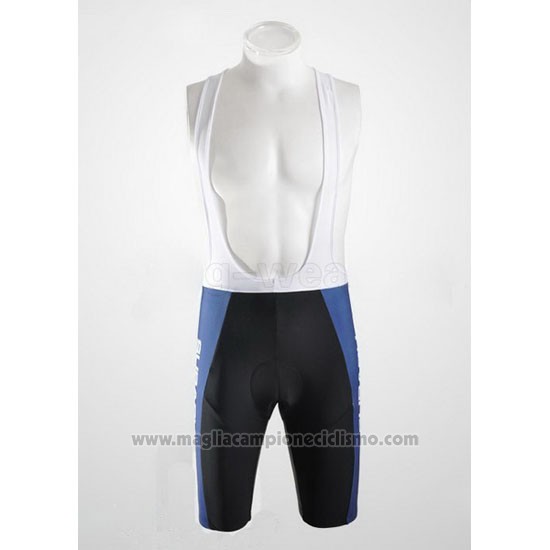 2011 Abbigliamento Ciclismo Subaru Celeste e Bianco Manica Corta e Salopette