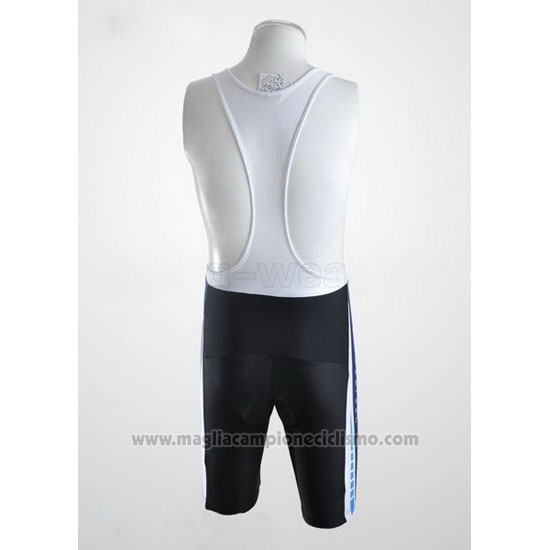 2011 Abbigliamento Ciclismo Subaru Celeste e Bianco Manica Corta e Salopette