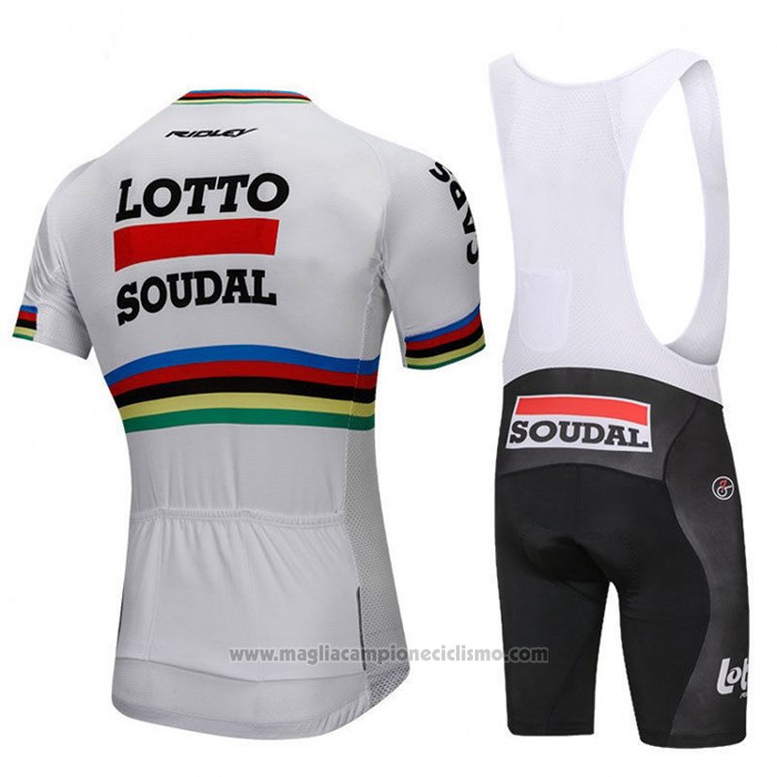 La maglia di Campione del Mondo UCI firmata Santini in vendita negli store Decathlon