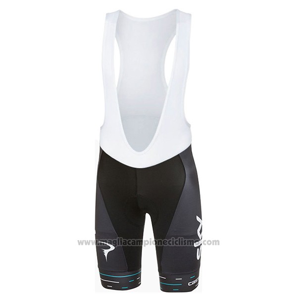 2017 Abbigliamento Ciclismo Sky UCI Mondo Campione Manica Manica Corta e Salopette