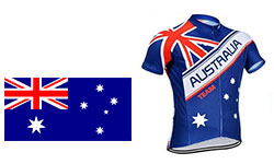 Maglia Nazionali Australia Ciclismo 2018