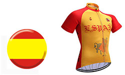 Maglia Nazionali Spagna Ciclismo 2018