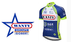 Maglia Squadra Wanty-Groupe Gobert Ciclismo 2018